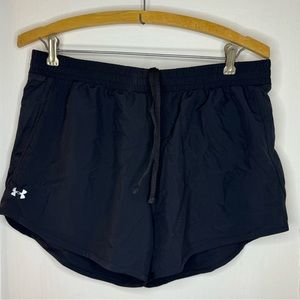 NWT Under Armour Loose Running Shorts w/ Liner Sz Medium Black